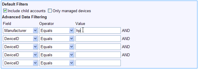 Managed Devices: Customize Device Views