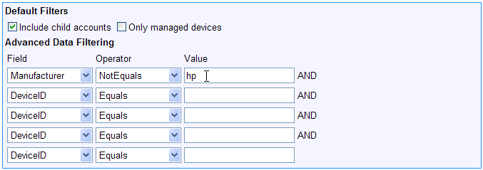 Managed Devices: Customize Device Views